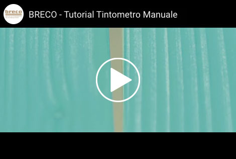 video Tutorial Tintometro Manuale